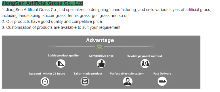jiangsen artificial grass company